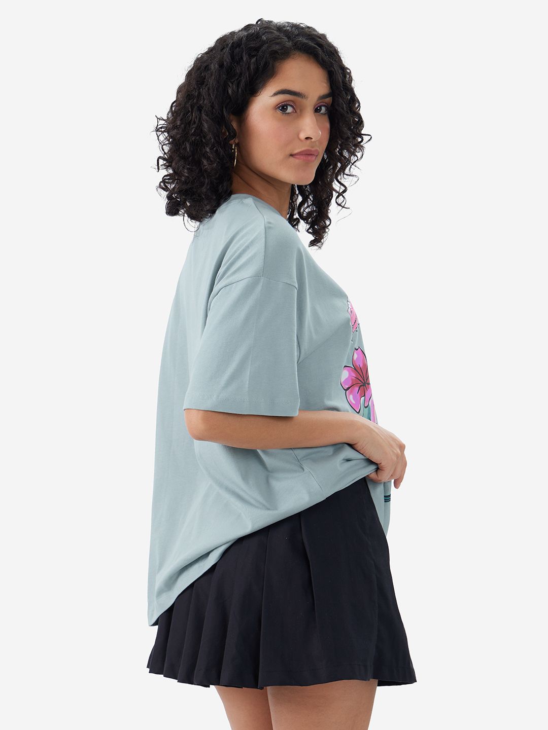 Buy TSS Originals: Flower Dragon Women Oversized T-Shirts