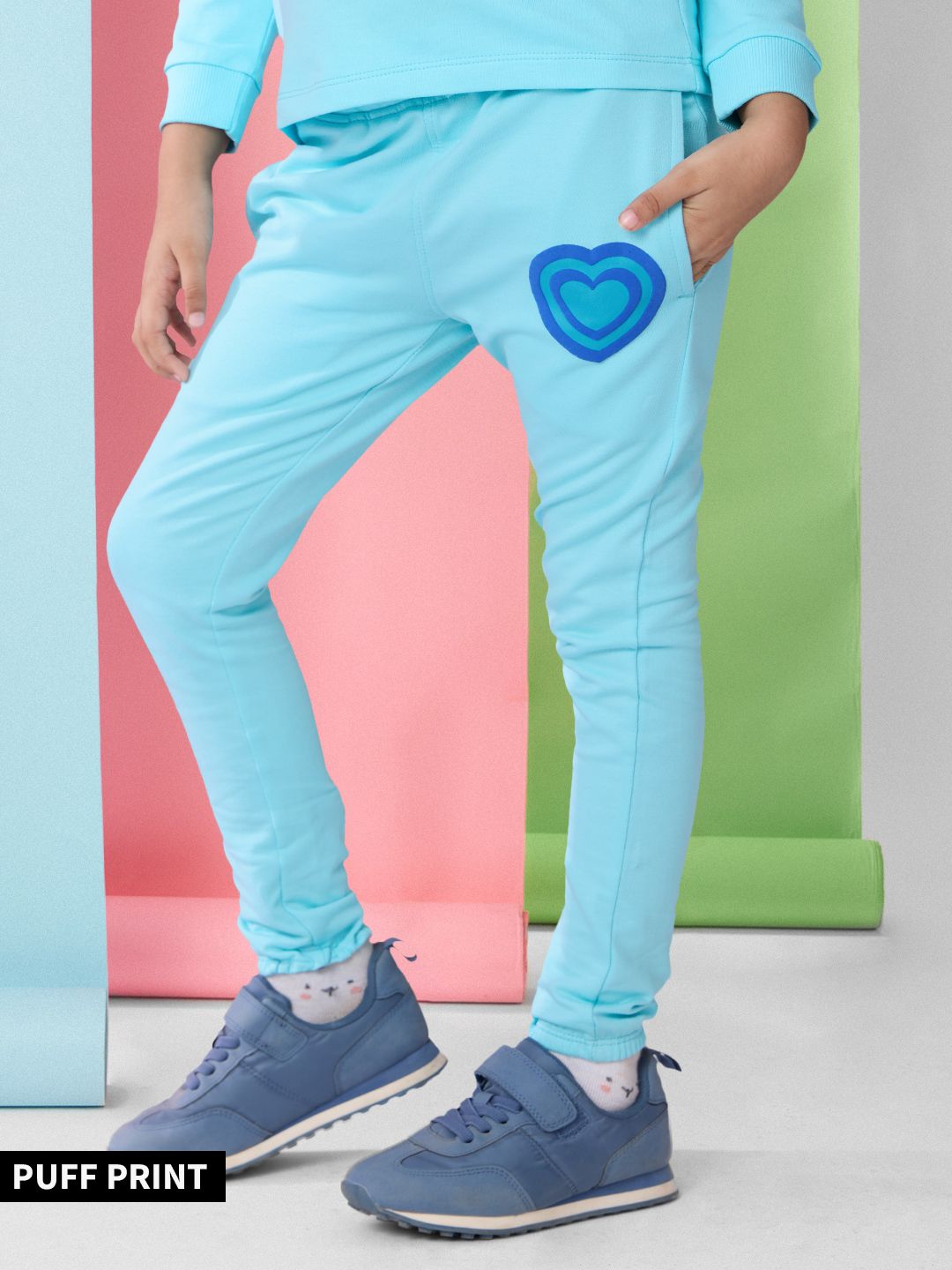 Powerpuff Girls: Girl Power Bubbles Girls Cotton Leggings (2-8 Yrs) Online