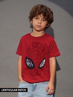 Spider-Man: Friendly Neighbourhood Boys Cotton T-Shirts (2-8 Yrs) By Marvel™