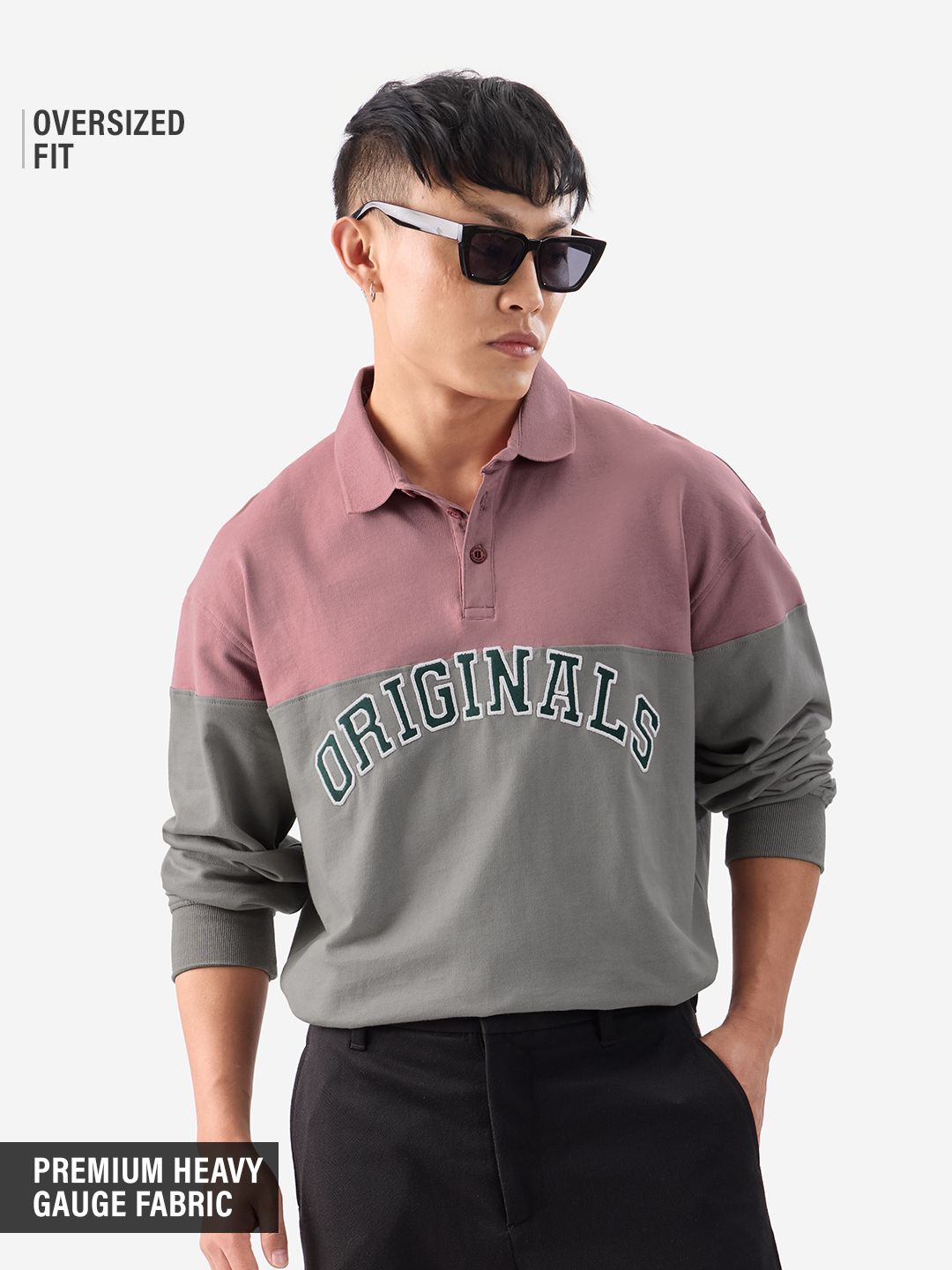 Buy TSS Originals: Scralet Scale Men Rugby Polo Online.