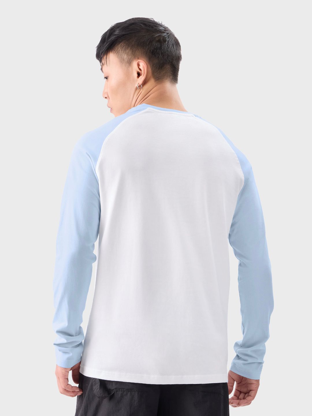 Buy TSS Originals: Blue Melange Men Full Sleeve T-Shirts