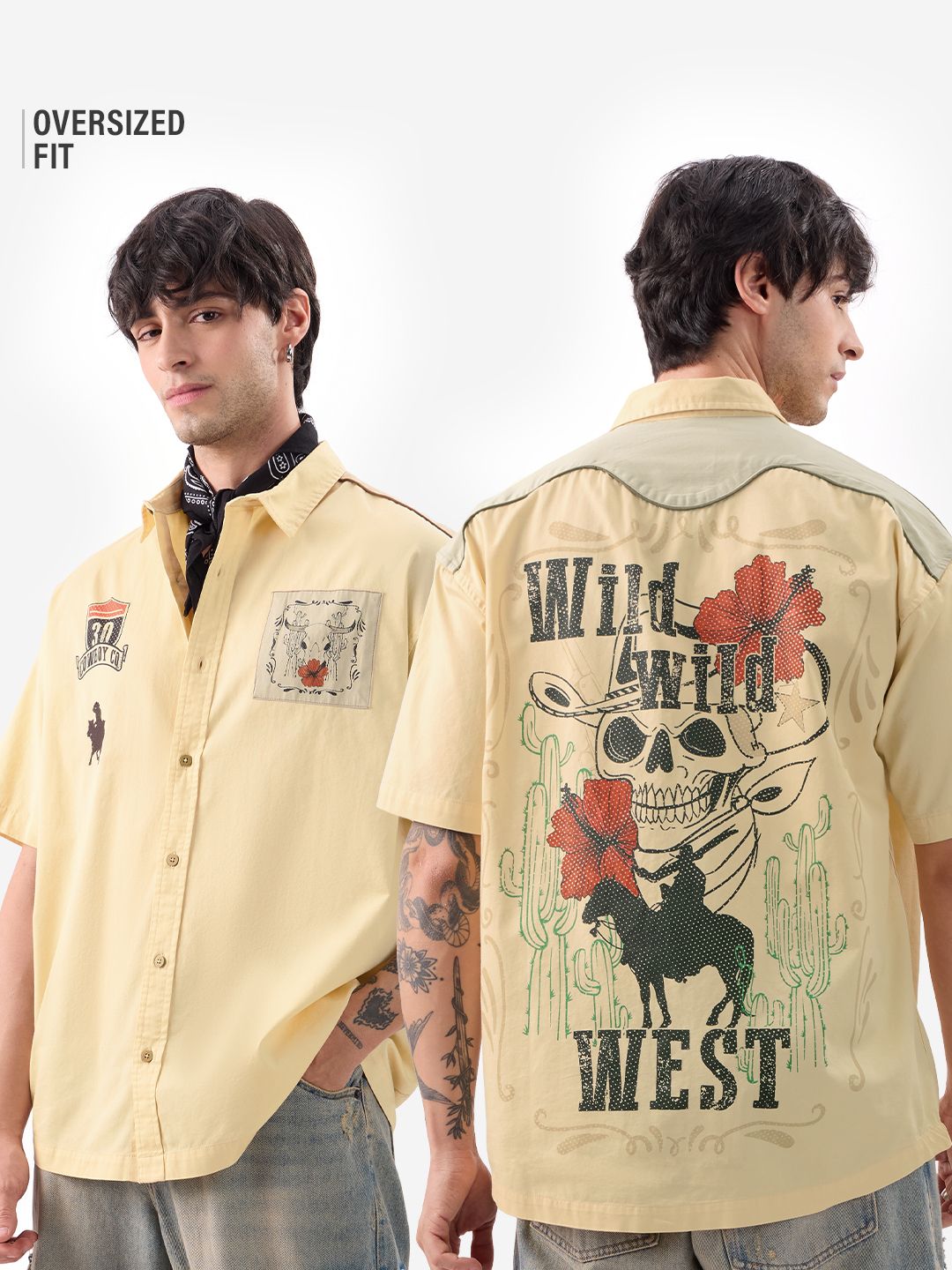 Buy TSS Originals: Wild West Oversized Shirts Online