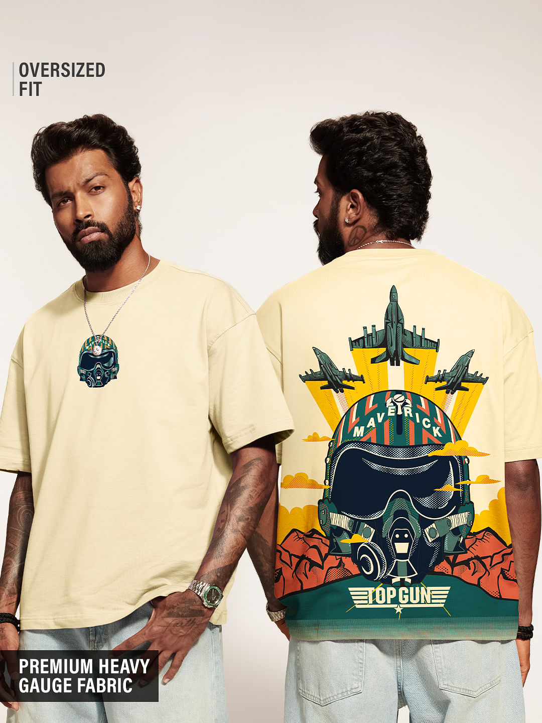 Buy Top Gun: Jets Oversized T-Shirts Online