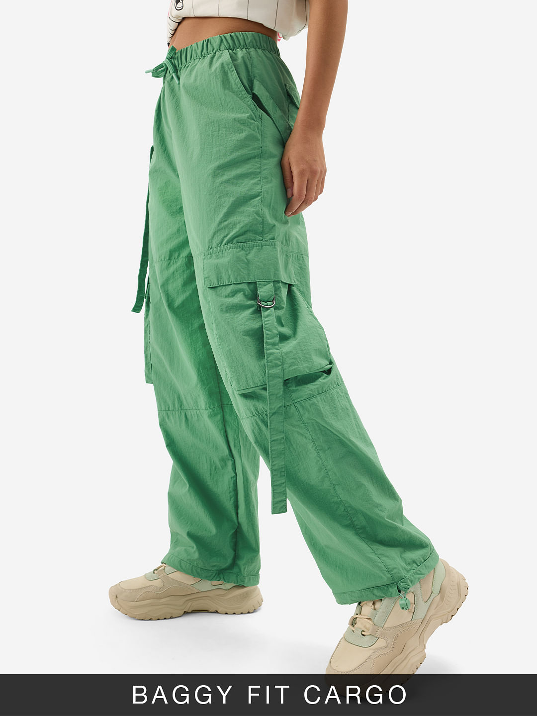 Parachute Pants: Kelly Green