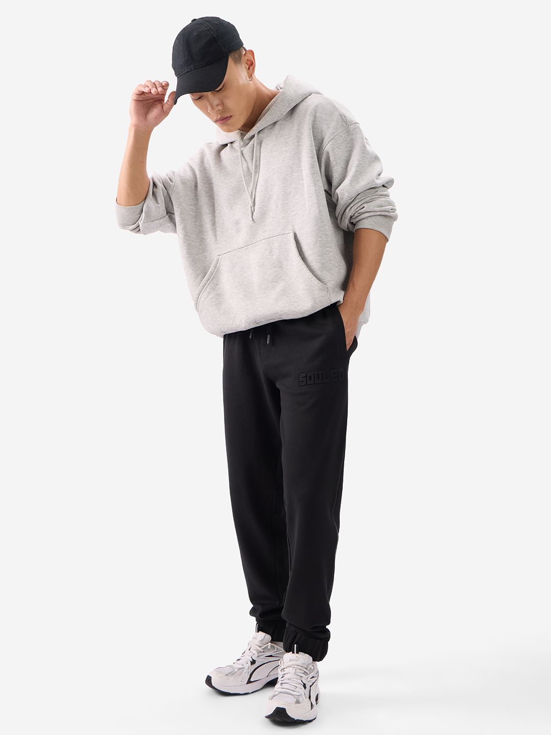 Solids: Deep Black Men Joggers price