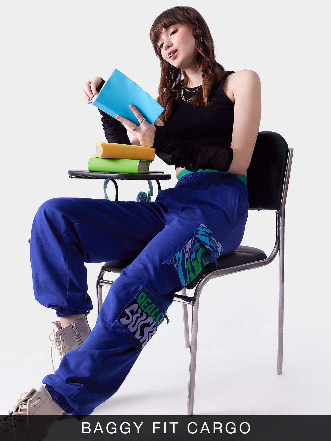 Reality Sucks Women Cargo Joggers