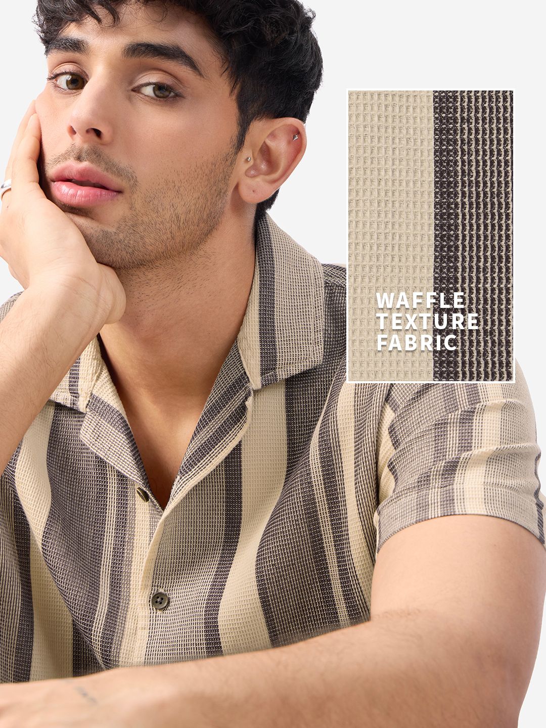 TSS Originals: Macaroon Men Textured Shirts Online