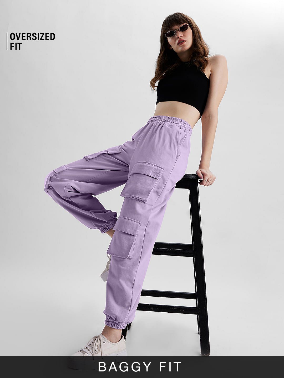 Dusty Lavender Serenity Fleece Joggers