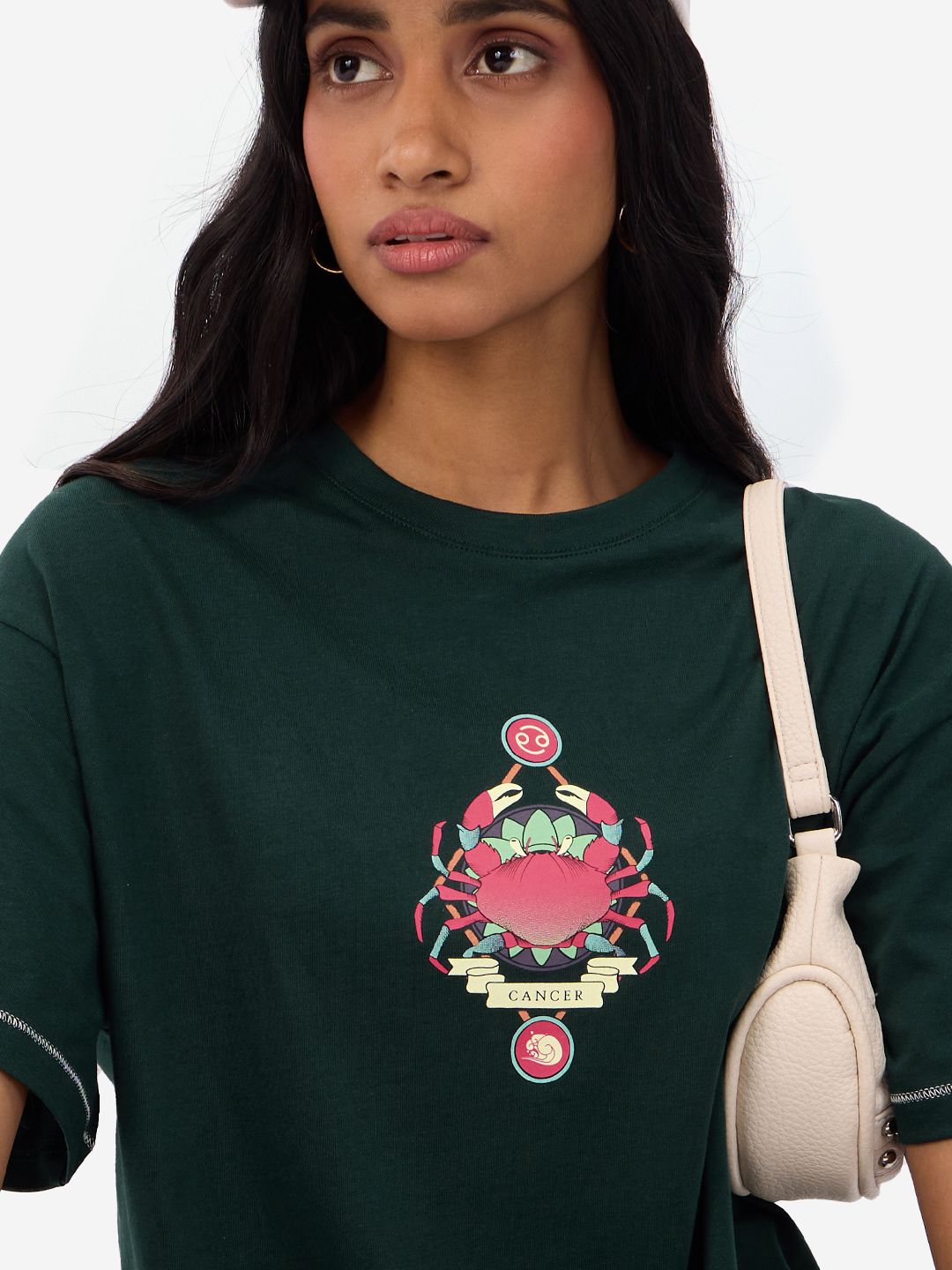 Zodiac: Cancer Women Oversized T-Shirts online