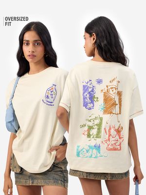 Inside Out: Mixed Emotions Women Oversized T-Shirts By Disney™