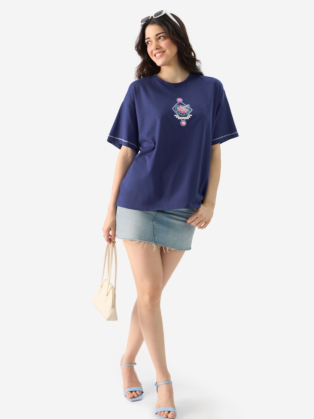 Zodiac: Aquarius Women Oversized T-Shirts price