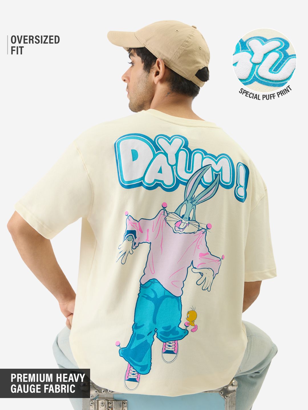 Bugs Bunny: Dayum Oversized T-Shirts