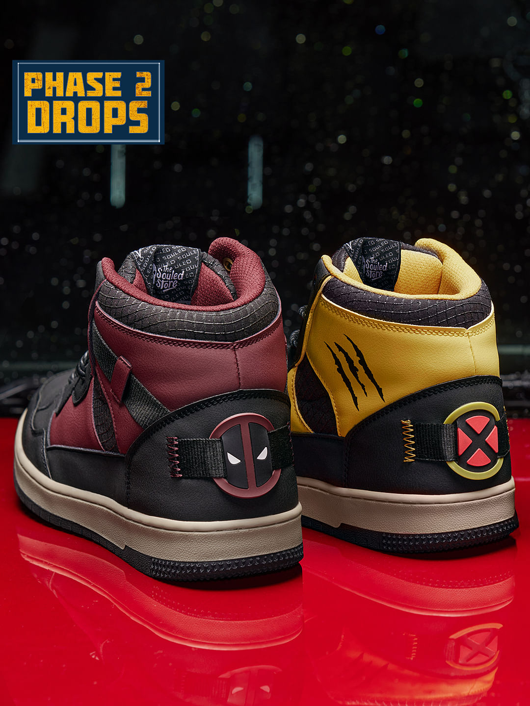 Buy Marvel: Deadpool x Wolverine Men's High Top Shoes Shoes Online at ...