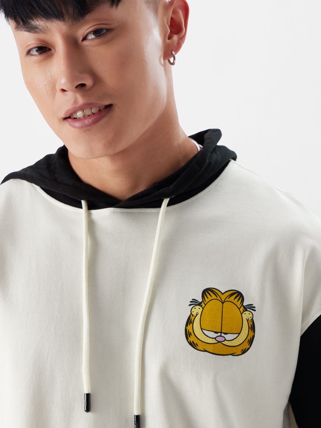 Garfield: Guarding Me? Hooded T-Shirts price