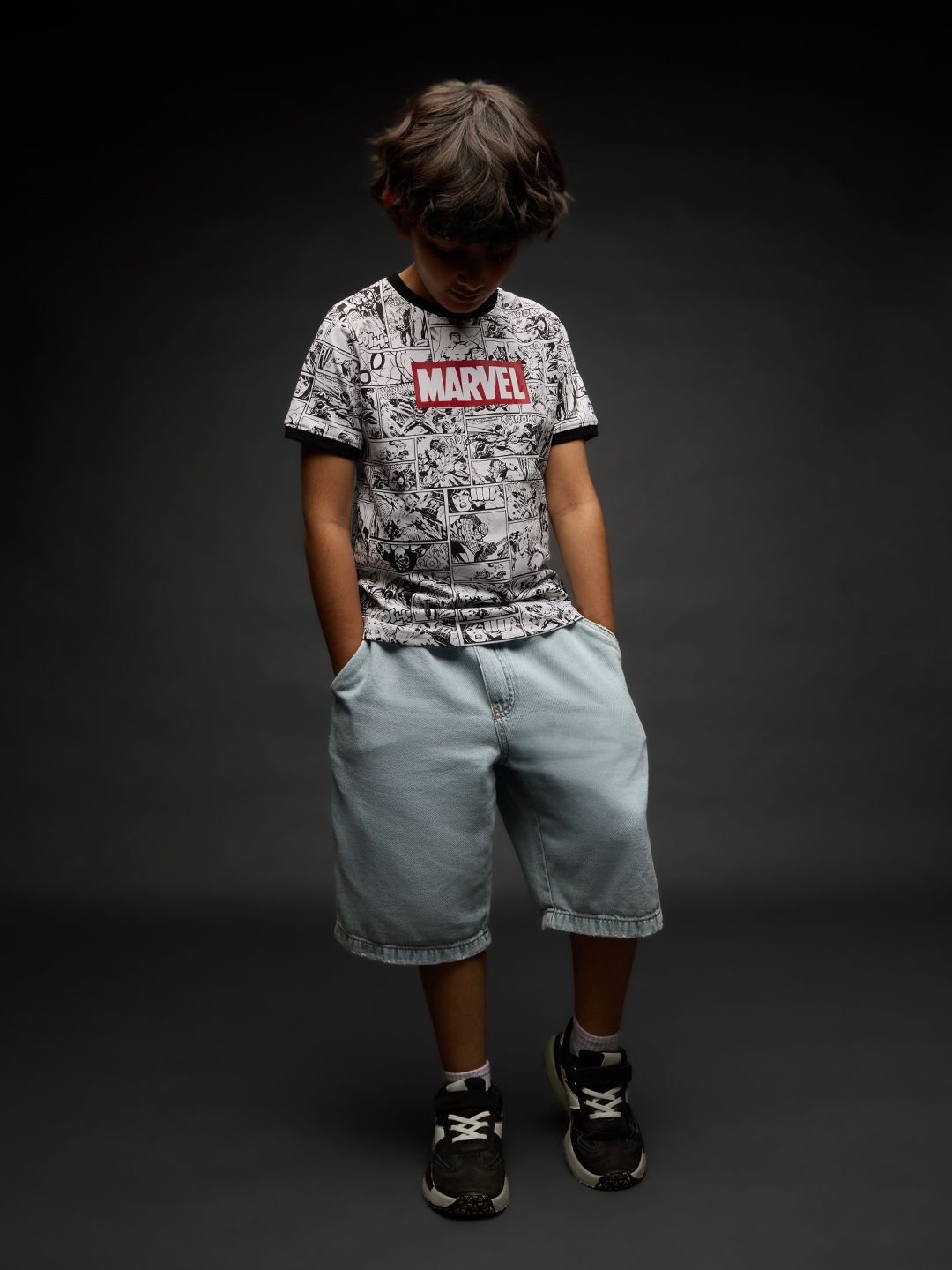 Marvel: Comic Strip Boys Cotton T-Shirts (2-8 Yrs) price