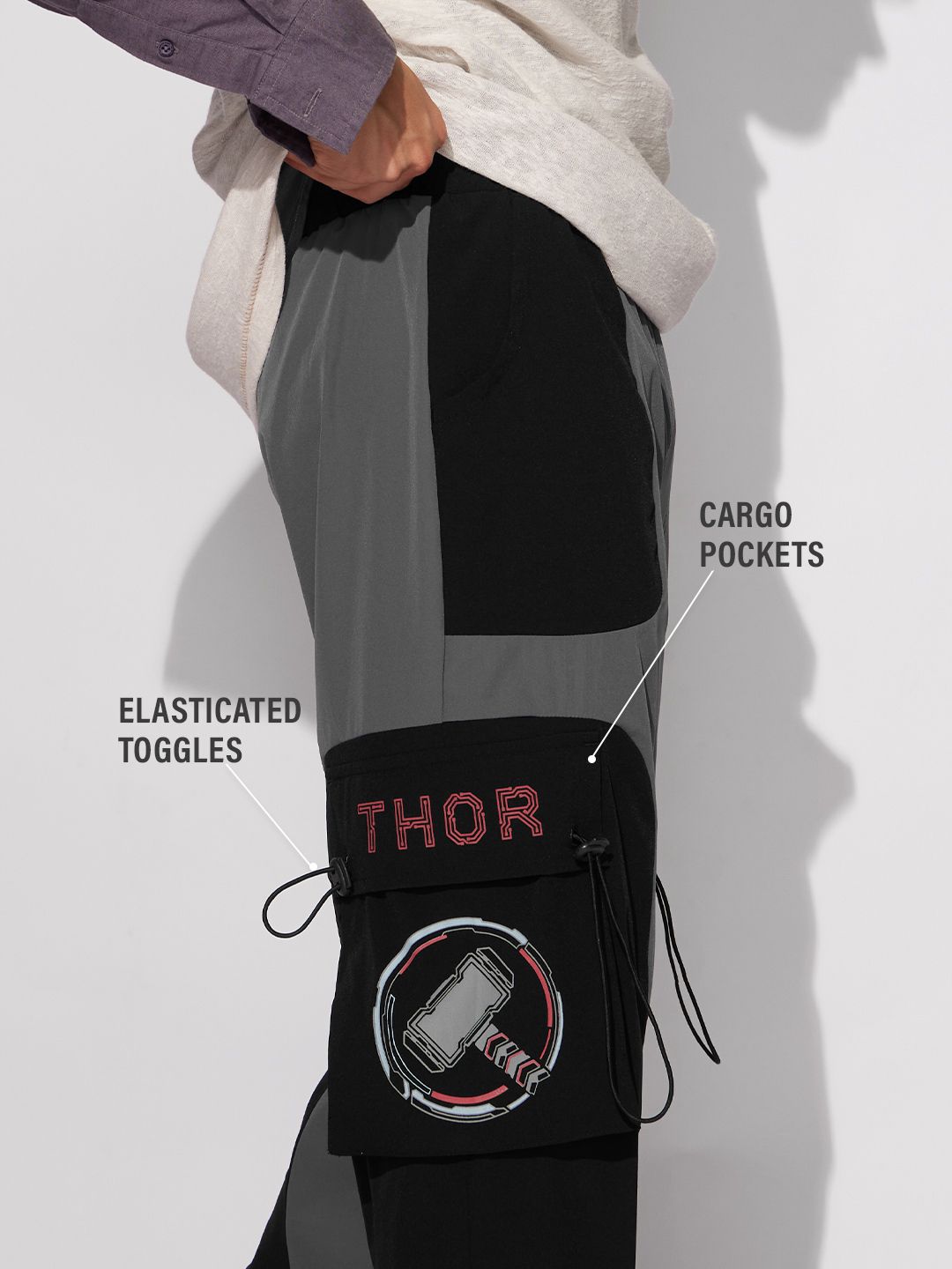 Thor: Mighty Avenger Men Cargo Joggers online