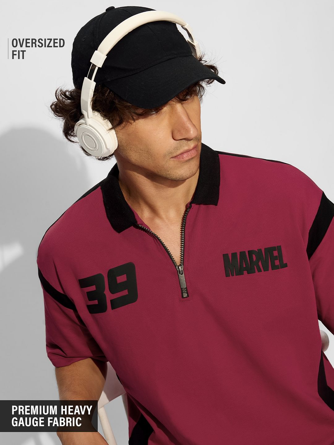 Buy Marvel: Superhero Shades Men Rugby Polos Online