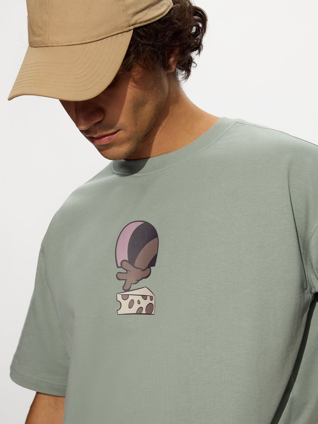 Buy Tom & Jerry: Munching Mischief Oversized T-Shirts