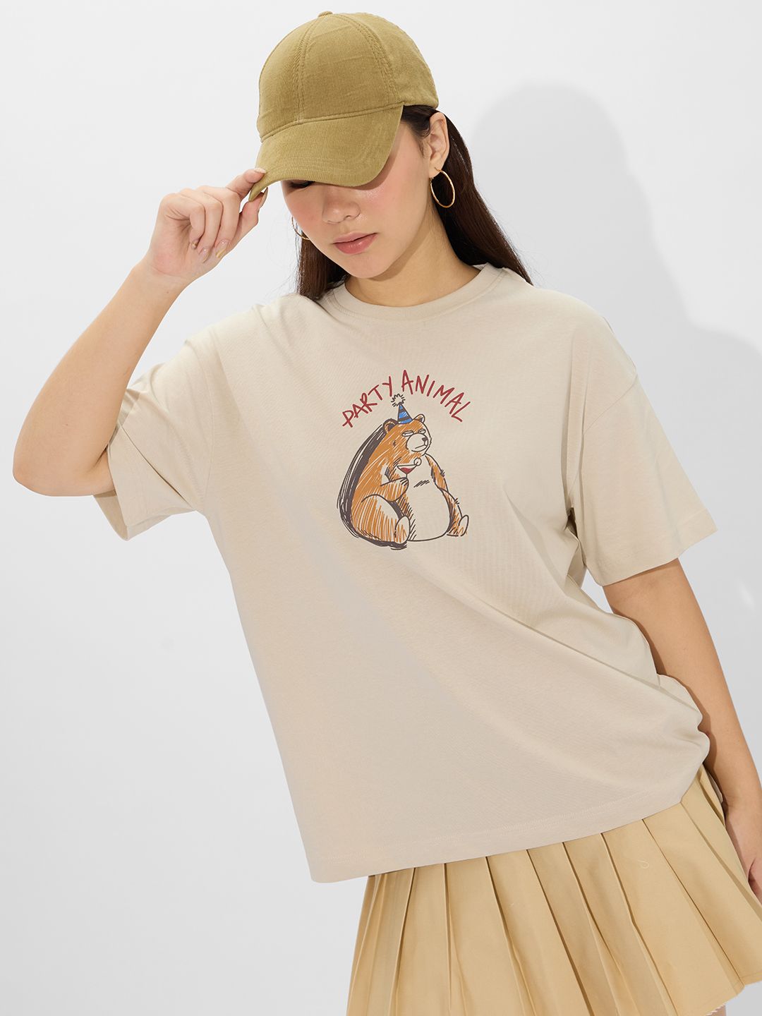 TSS Originals: Party Animal Women Oversized T-Shirts online