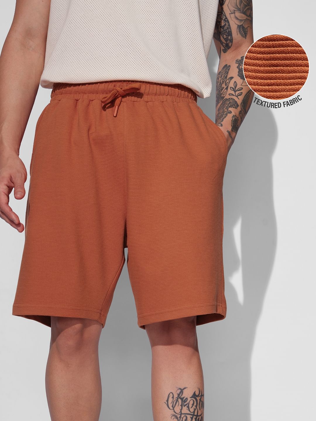 Buy TSS Originals: Pumpkin Men Lounge Shorts Online