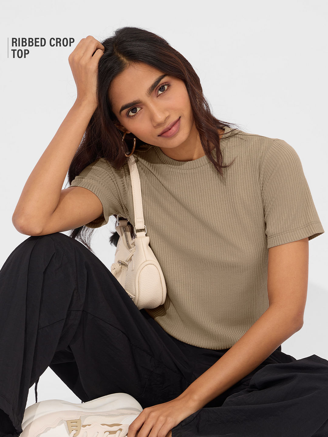 Buy Solids Classic Beige Women tshirt at The Souled Store