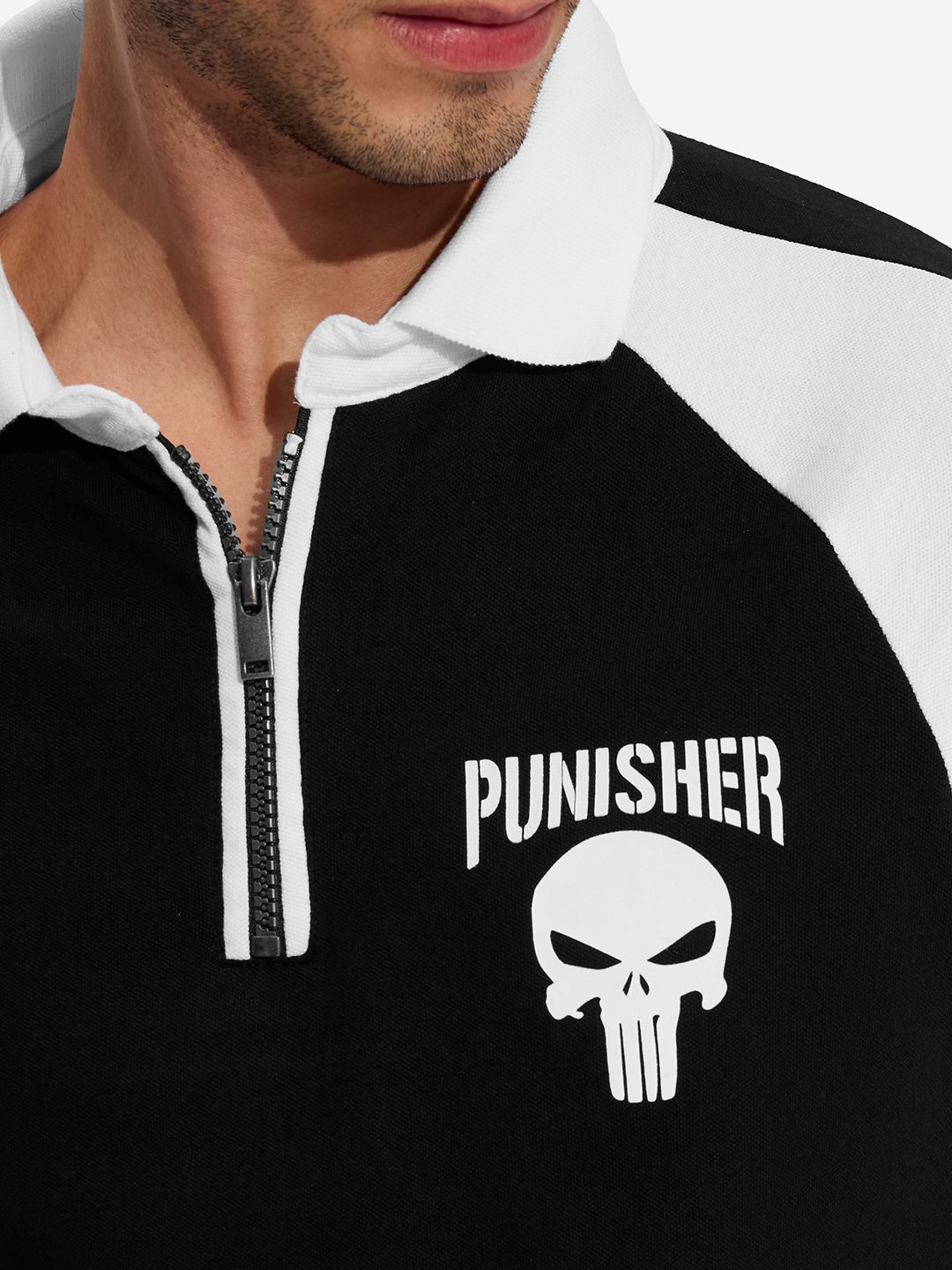 Punisher: Skull Zipper Polos online