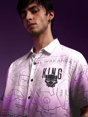 Buy Black Panther: Map Of Wakanda Men Summer Shirts Online