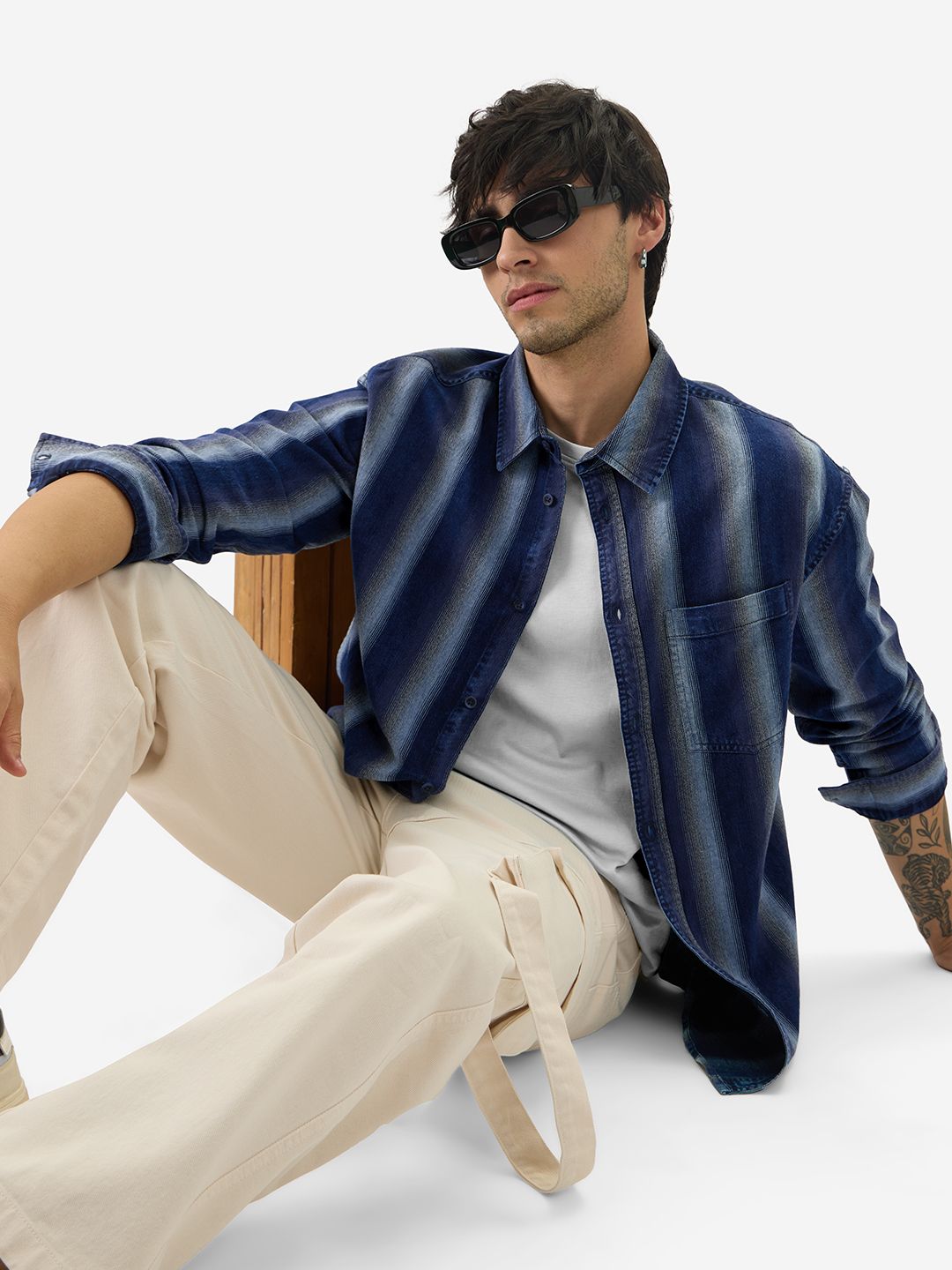 Stripes: Shades Of Blue