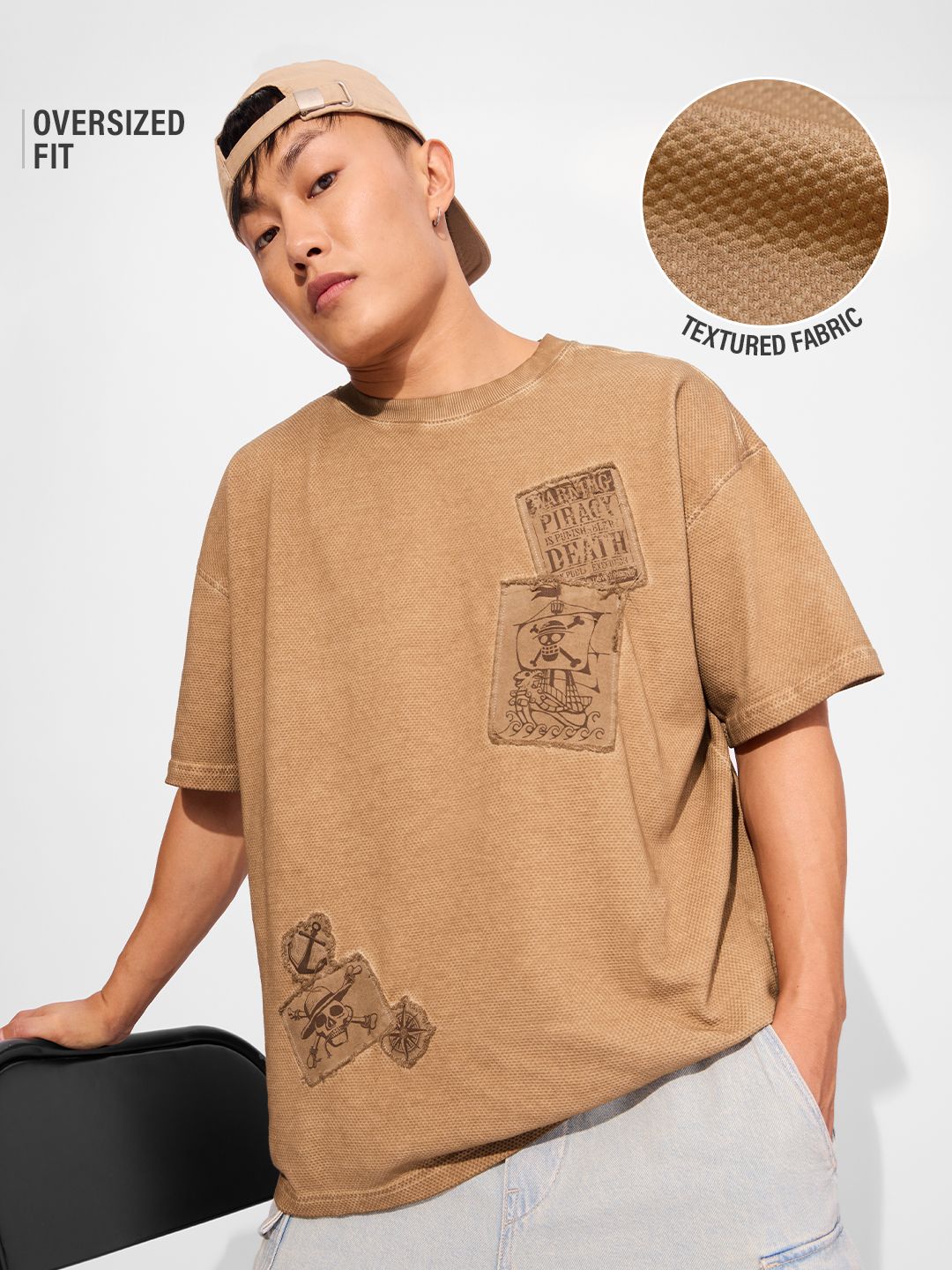 One Piece: Pirate Life Oversized T-Shirt (Men) · New