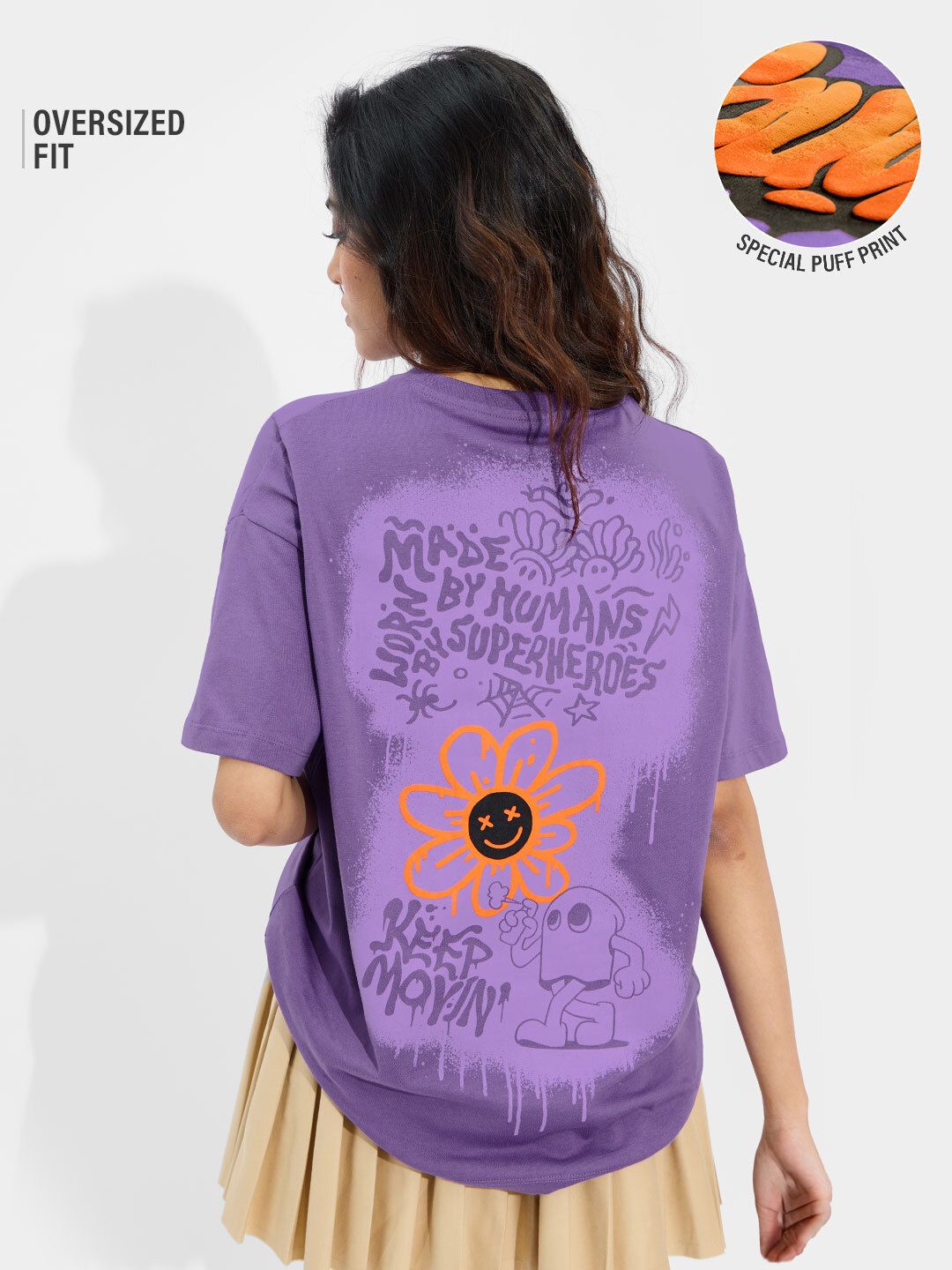 Buy TSS Originals: Souled Graffiti Women Oversized T-Shirts Online