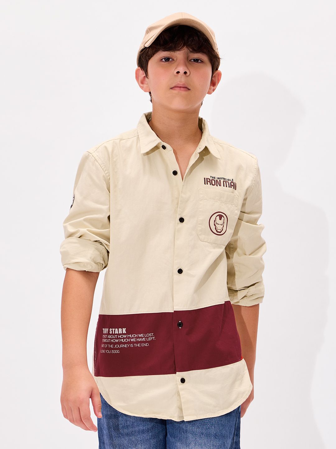 Iron Man: Suit Up Young Boys Shirts (8-14 Yrs)