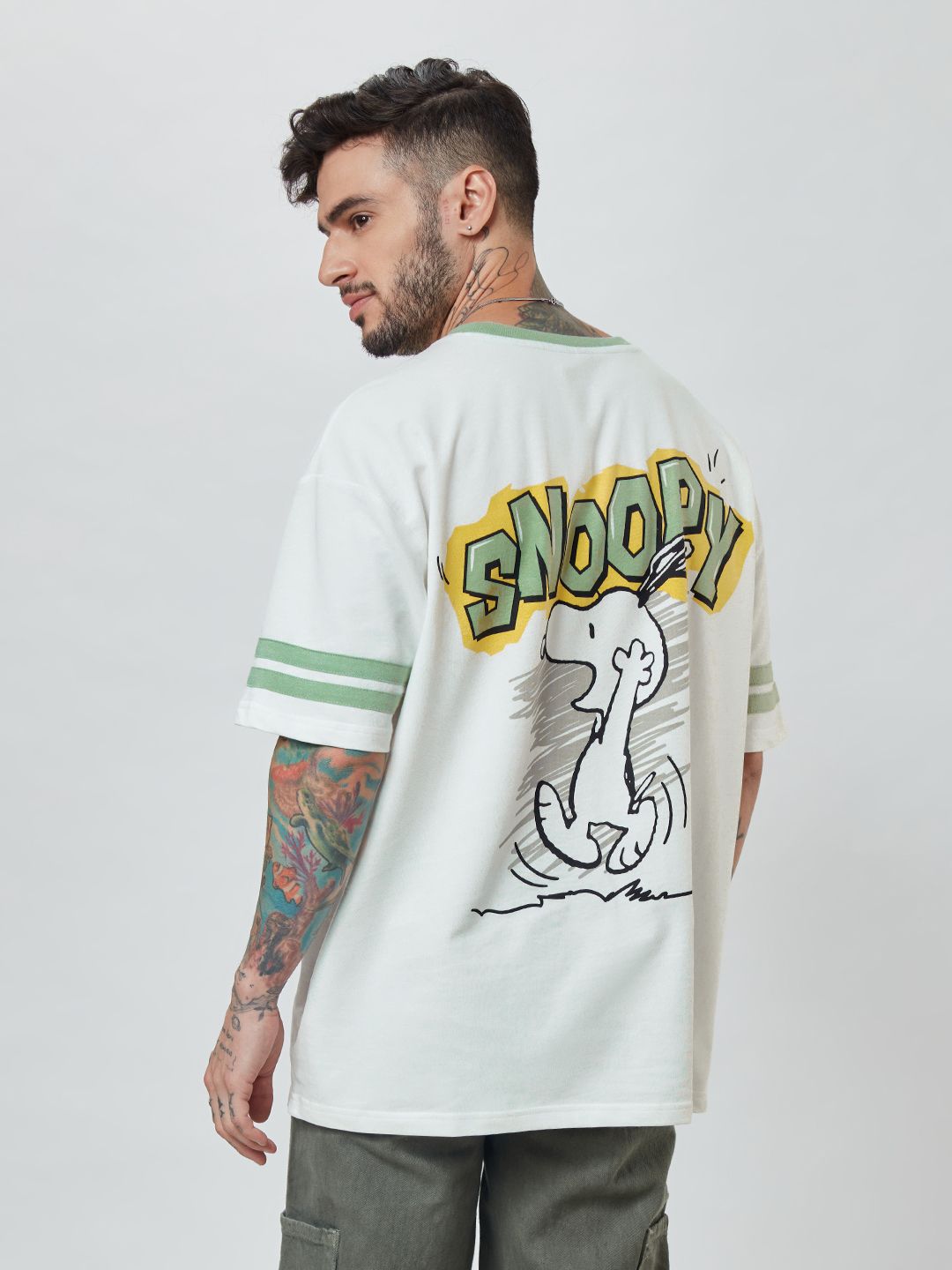 Buy Peanuts: Snoopy Sketch Oversized T-Shirts