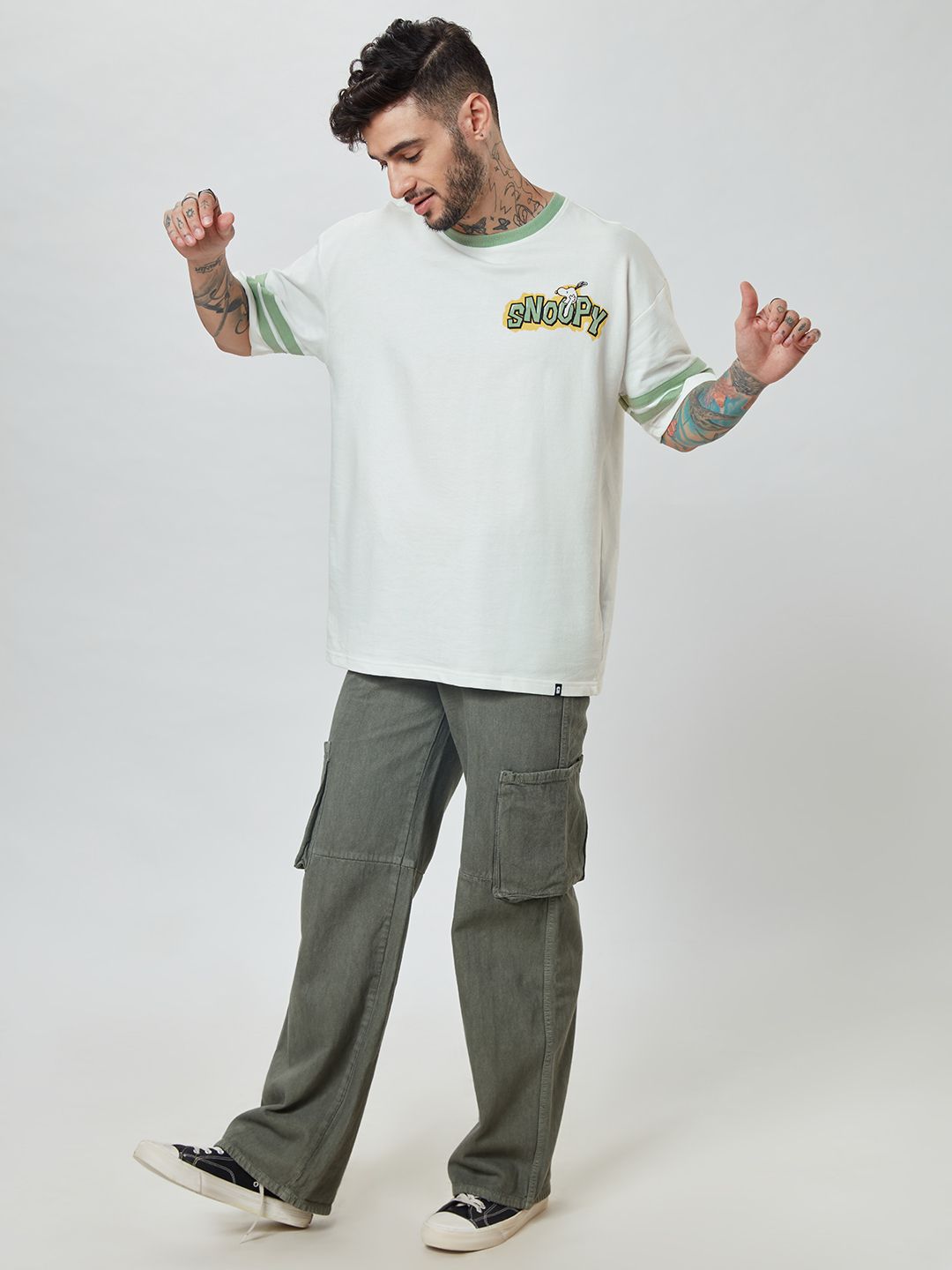 Peanuts: Snoopy Sketch Oversized T-Shirts price