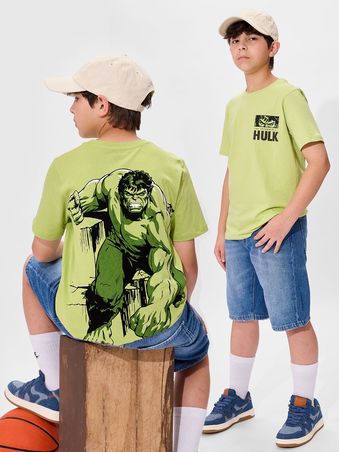 Hulk: The Incredible Young Boys Cotton T-Shirts (8-14 Yrs)