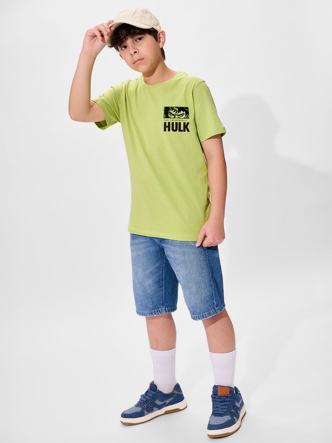 Hulk: The Incredible Young Boys Cotton T-Shirts (8-14 Yrs) price