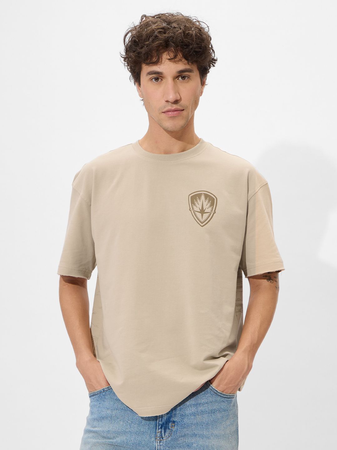 GOTG: Rocket Oversized T-Shirts price