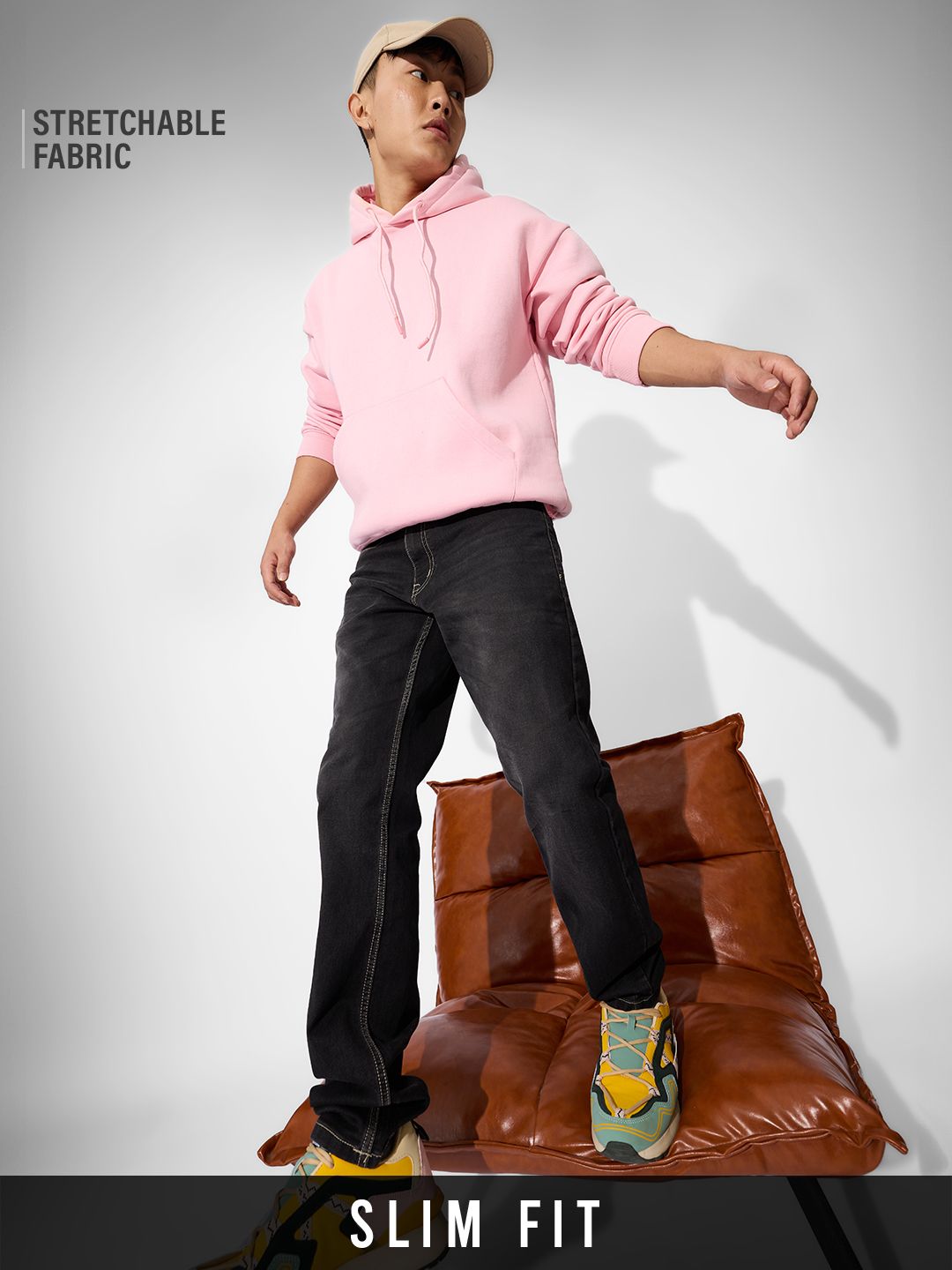 Travel Jeans Slim Fit - Dark Grey
