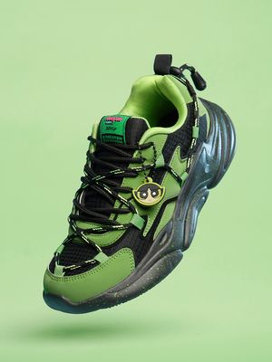 PPG: Buttercup Women Low Top Sneakers By The Powerpuff Girls™