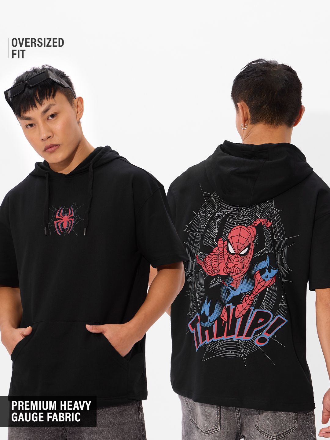 Spider-Man: Thwip Hooded T-Shirts