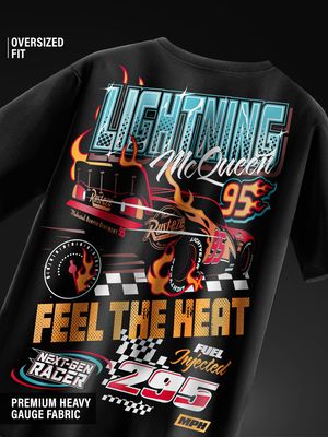 Buy Cars: Lightning McQueen Oversized T-Shirts Online