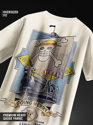 Buy One Piece: Going Merry Oversized T-Shirts Online