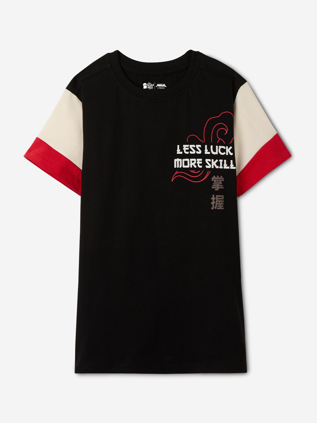 Buy Kung Fu Panda More Luck Boys Cotton Tshirts