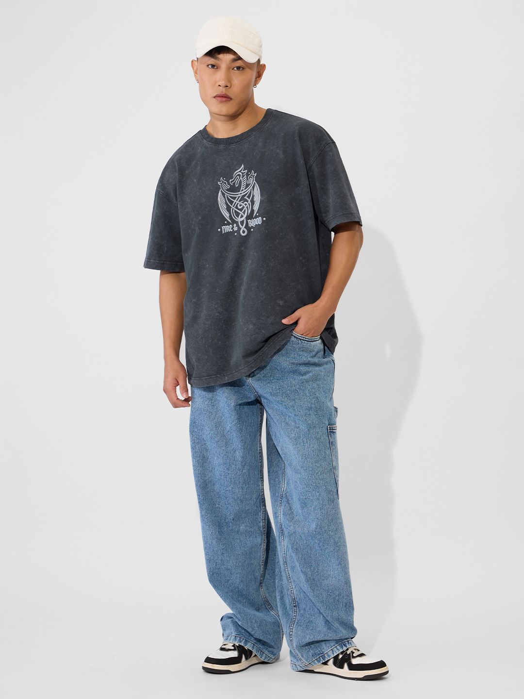 House Of Dragon: Logo Oversized T-Shirts price