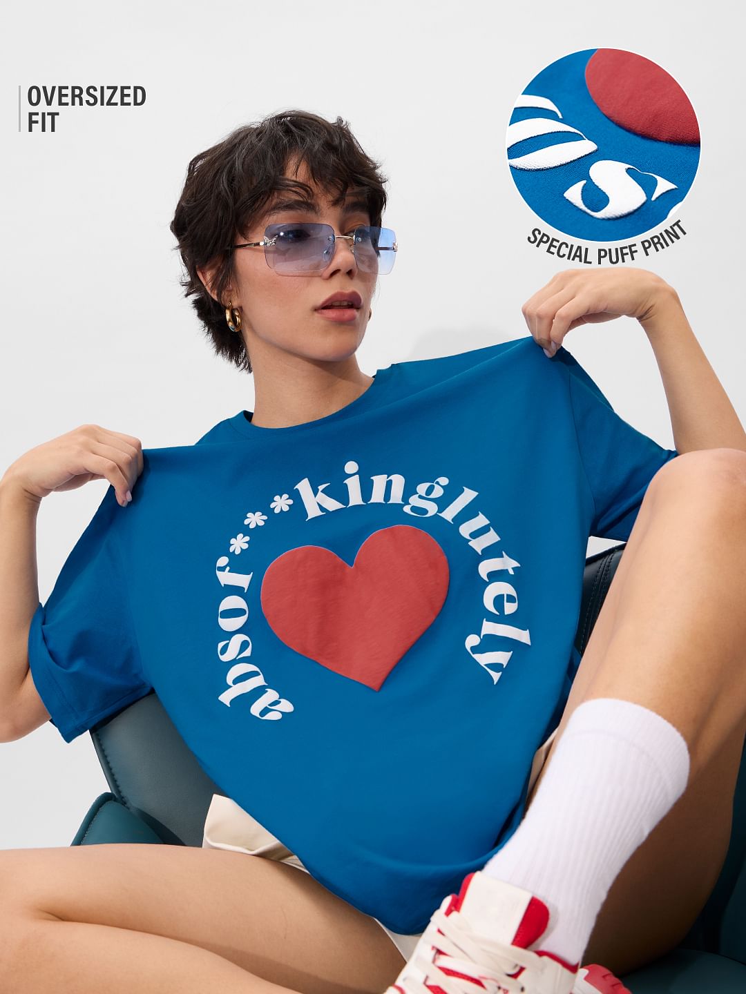 Buy Sex And The City Absof King Women Oversized T Shirts Online