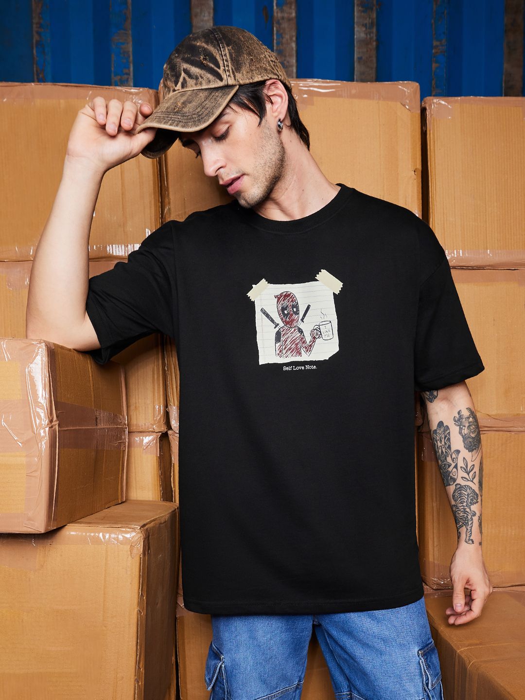 Deadpool: Self-Love Oversized T-Shirts online