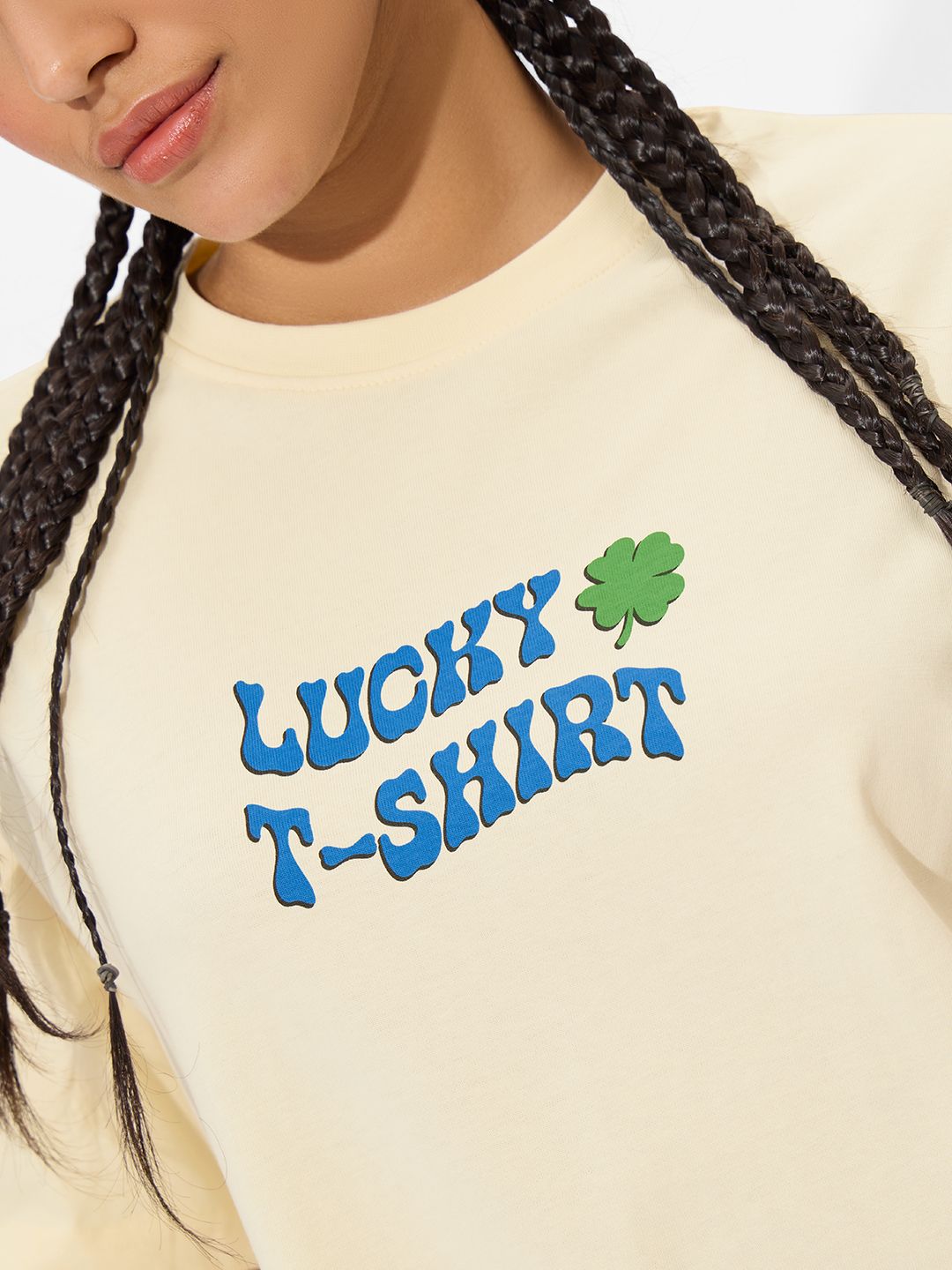 Buy TSS Originals: Lucky Women Oversized T-Shirts Online