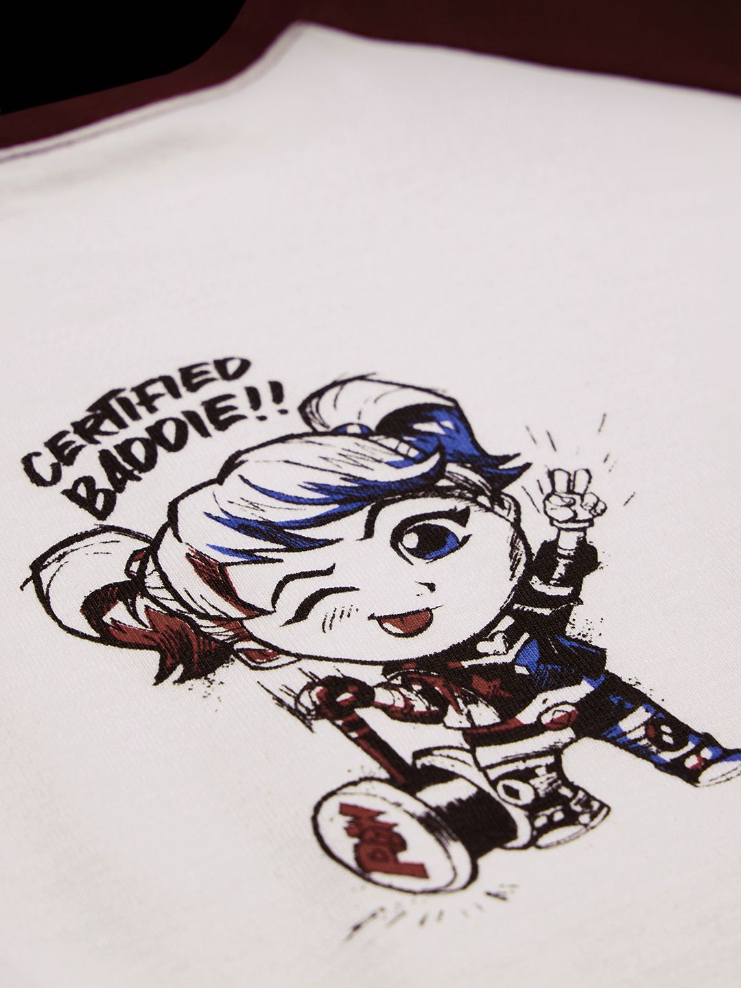 Buy Harley Quinn: Chaotic Baddie Women Cropped Tops