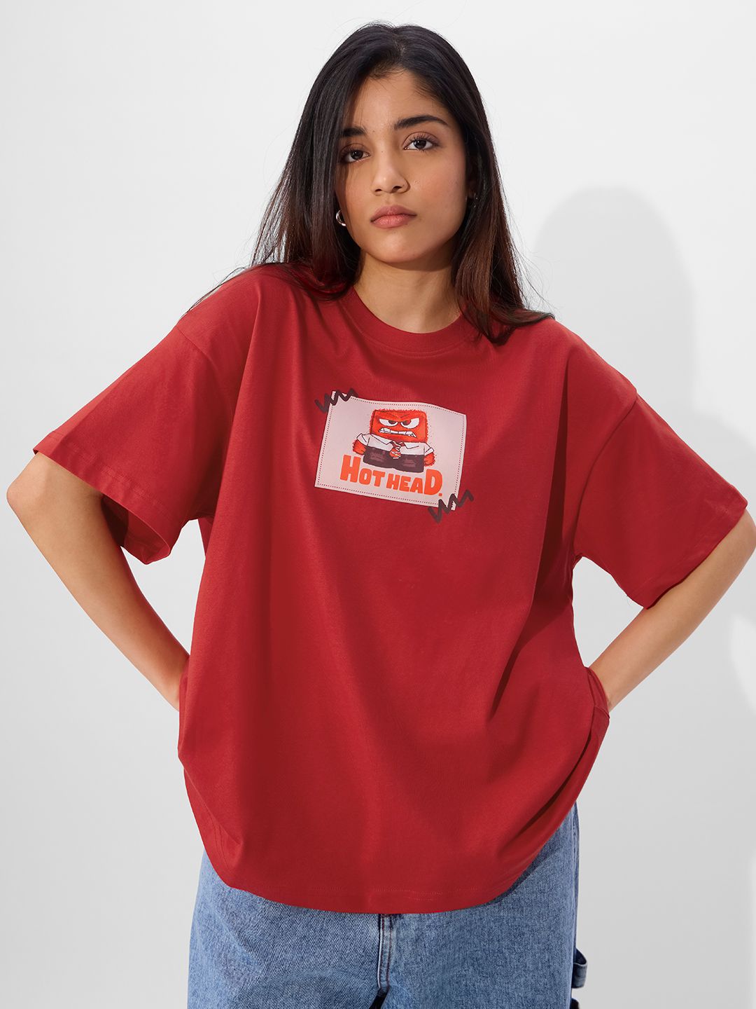 Inside Out: Anger Women Oversized T-Shirts online
