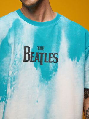 Buy The Beatles: Logo Men Oversized T-Shirts Online