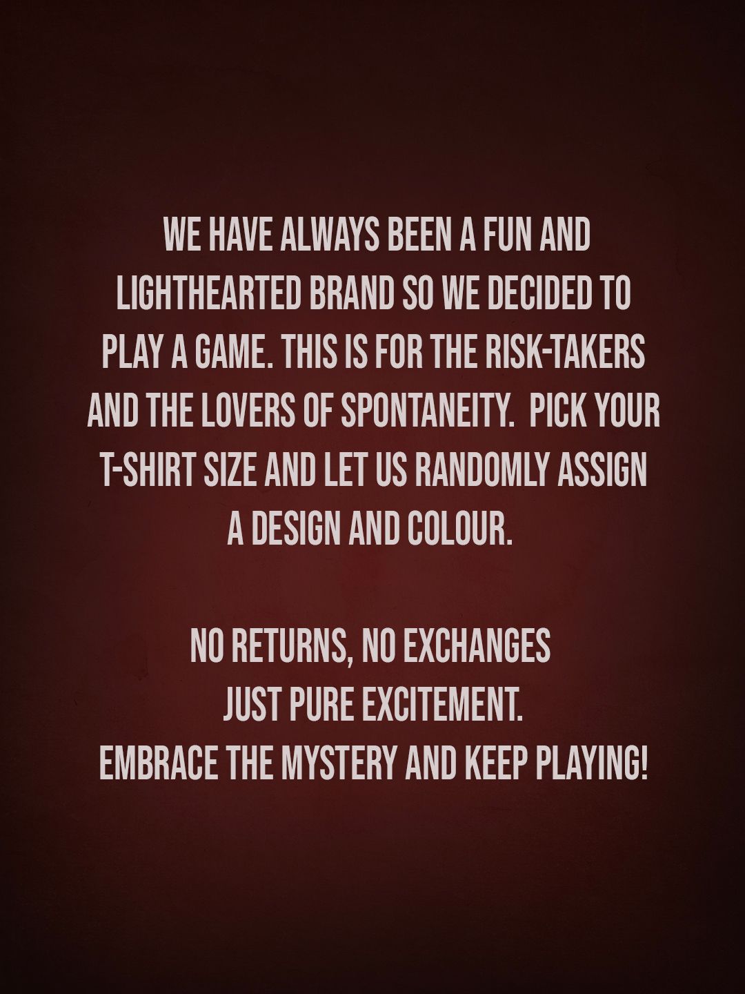 Womens Oversized Mystery T-Shirt Women Mystery Products price